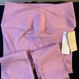 Spiritual Gangster Wrap Front Seamless Leggings - PINK! - NWT
